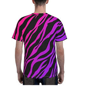 T-shirt pour homme en coton 100% uni à manches courtes, col rond, coupe ample décontractée, tricoté, écologique, respirant, imprimé en sérigraphie, 220g - Product Image 6