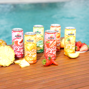 Bebida Abest Popping Boba de Moda 320ml Sabores Frutales de Frutas Tropicales Bajas en Carbohidratos Sin Azúcar Muestra Gratis OEM ODM Refrescos - Product Image 1