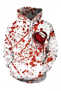 Sweat-shirts surdimensionnés personnalisés imprimés en relief tie-dye pour femmes, 100 % coton molletonné, écologiques, streetwear décontracté, épaules tombantes, avec badge - Product Image 2