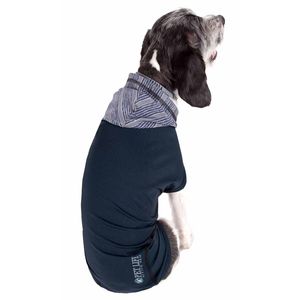 Maglietta Senza Maniche Premium per Cani Active Pull Rover, Top con Cappuccio Elasticizzato in 4 Direzioni, Bicolore, Abbigliamento Protettivo Solare ad Alte Prestazioni - Product Image 3