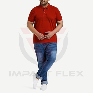 เสื้อโปโลผ้าคอตตอนผสมเนื้อนุ่มแบบหรูหราสำหรับผู้ชาย ผลิตตามสั่ง OEM แห้งเร็ว เหมาะสำหรับเล่นกอล์ฟ  แบบเรียบ - Product Image 4