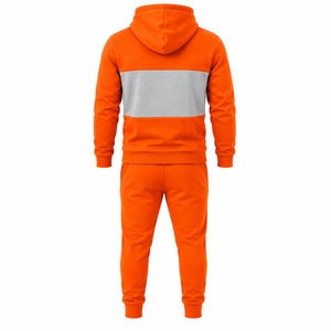 New Fashion <b>Boys</b> Sports Tracksuit Custom Silk Screen Logo Full Zip Jacket Jogger Pants Two Piece Training Outfit - Product Image 2