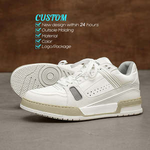 รองเท้าวิ่งดีไซน์หรูคุณภาพสูง รองเท้าวิ่งลำลองสไตล์วินเทจสำหรับผู้ชาย รองเท้ากีฬาเดินเล่น รองเท้าวิ่งมีไฟ LED - Product Image 2