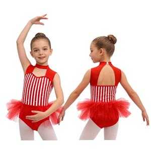 Traje de Maestra de Ceremonias de Circo para Niñas de 6 a 16 Años, Mono con Volantes, Body para Carnavales, Eventos de Disfraces, Baile Latino - Product Image 2