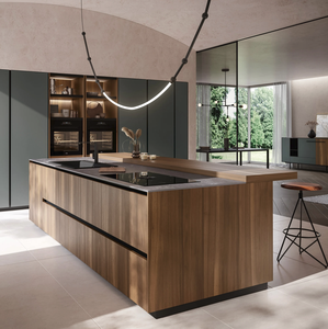 JY Project Customized 2026 Modern Wood RTA Kitchen Cabinet Set Luxury Plywood Soft Close Hinges Durable Cabinets - Product Image 5