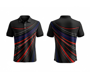 Premium Polyester Full Sublimation Polo Shirt Factory Manufacturer Supplier Durable Stitching for Men Women Youth Quick-Dry - Product Image 2