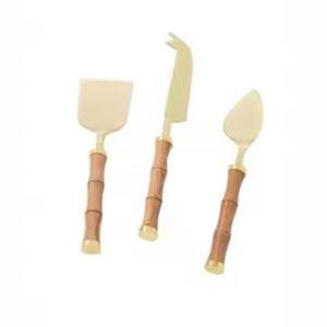 Ensemble de couteaux à fromage en métal de qualité supérieure, collection de coupe-fromage anti-rouille pour restaurant - Product Image 4