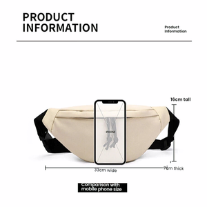 Bolso de Cintura Moderno para Mujer, Impermeable, Deportivo, Casual, de Lujo, para Viaje, con Cierre, Tipo Bandolera - Product Image 3