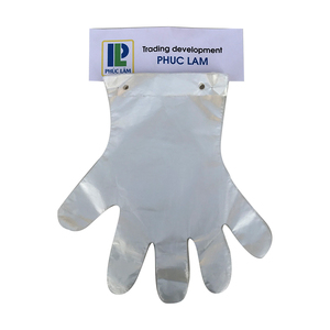 Transparent HDPE/PE/LDPE <b>Plastic</b> <b>Disposable</b> Safety <b>Gloves</b> Bulk Export Ready - Product Image 1