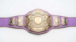 Cinturón de Campeonato Personalizado OEM, Trofeo Deportivo, Cinturón Metálico Chapado en Oro y Plata, Diseño de Logotipo Personalizado - Product Image 5