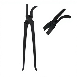 Stainless Steel Horse Hoof Clincher Farrier Hoof Pick Shoe Remover Nail <b>Puller</b> Rasp Tongs Lightweight Professional Team for Care - Product Image 4