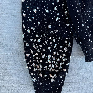 Sweat-shirt à capuche personnalisé avec logo en strass pour hommes, fabricants, coton de haute qualité, sweat-shirt oversize à enfiler pour hommes - Product Image 5