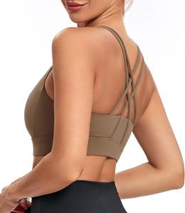 Sujetador Deportivo Sin Costuras Personalizado OEM/ODM para Mujer, de Alta Sujeción, Ligero, Transpirable, Elástico en Cuatro Direcciones, con Espalda Cruzada, para Correr y Hacer Ejercicio - Product Image 5