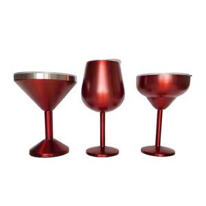 Vente en gros de Tini Tumbler, verre à martini isotherme de 12 oz, gobelets de voyage sous vide, double paroi en acier inoxydable, Tumbler à cocktail Margarita - Product Image 5