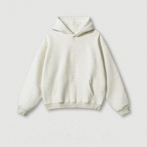Sudadera con Capucha Lisa al por Mayor, Sudadera Personalizada de 350 Gsm, Sudadera con Capucha Oversize para Hombre con Hombros Caídos - Product Image 1