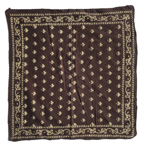 Pañuelo de algodón al por mayor con estampado de Paisley, pañuelo cuadrado de moda personalizado para mujer, pañuelo suave de algodón para el cabello - Product Image 1