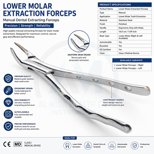 Retractor Quirúrgico de Acero Inoxidable para Cirugía General, Instrumento Manual, Instrumentos Médicos Mida - Product Image 5
