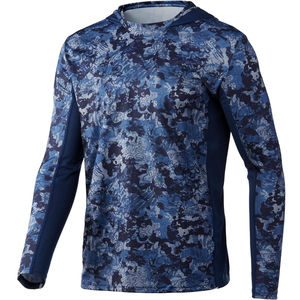 Maillot de pêche personnalisé pour homme, manches longues, anti-UV, impression numérique, séchage rapide, respirant, en coton - Product Image 5