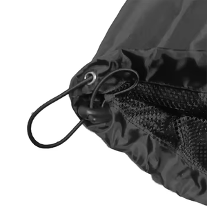 Chaqueta cortavientos impermeable de lona larga y delgada para hombre, diseño personalizado al por mayor, con cremallera, para senderismo y actividades al aire libre. - Product Image 3