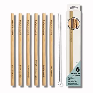 EXPAD Eco-friendly <b>Bamboo</b> Biodegradable Disposable Reed Rice Drinking <b>Straws</b> 100% Natural Customized Vietnam for Restaurants - Product Image 6