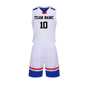 High Quality Sublimation Men Sports Customized Basketball Kit Personalized Sports Basketball Uniform Plus Size - Product Image 3