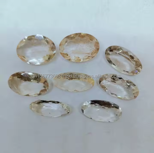 100% lignes de cuivre naturel Quartz rutile Cabochon en vrac mélange forme pierre personnalisée Rutile Quartz pierre précieuse pour bijoux faits à la main - Product Image 1