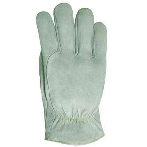 Custom Logo Full Grain Protective Farming Safety Sheepskin Leather Hand Driving <b>Driver</b> Rigger Garden Work <b>Gloves</b> - Product Image 1