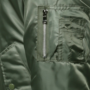 2025/2026 Solid Color Full Zipper Men Winter <b>Jacket</b> <b>Light</b> Weight Bomber <b>Jacket</b> Causal Wear Bomber <b>Jacket</b> - Product Image 3