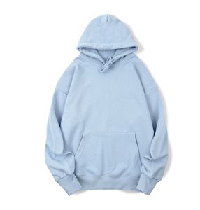 Sweat à capuche décontracté surdimensionné pour homme avec logo personnalisé brodé, poche, dernier design, haute qualité, respirant, polyester/coton - Product Image 3