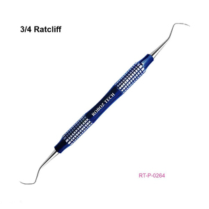Curette dentaire ergonomique manuelle 1/2 Bunting en acier inoxydable par Roboz Tech Pakistan - Product Image 4