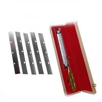 Couteau à greffe cutanée Watson allemand, instrument dermatome, 5 lames offertes, acier inoxydable, certifié CE, pour chirurgie plastique