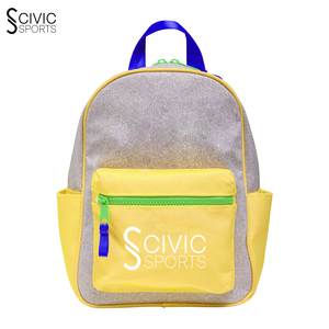 Bolsa de lona de lujo personalizada Cheer Dream con bordado de purpurina cierre de cremallera Weekender Canvas para uso deportivo o informal - Product Image 3