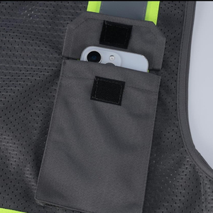 Chaleco Reflectante de Alta Visibilidad para Trabajadores de la Construcción, con Logotipo, Ropa de Trabajo, Chaleco de Seguridad - Product Image 5