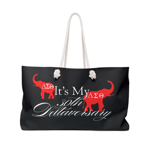 DST Weekender <b>Bag</b> DST Sorority Travel Tote DST Gift <b>Large</b> Capacity Overnight <b>Beach</b> Travel <b>Bag</b> - Product Image 1