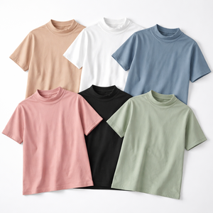 Camisetas Vintage de Cuello Alto Personalizadas al por Mayor para Mujer - Fabricante OEM, Proveedor Directo de Fábrica - Product Image 5