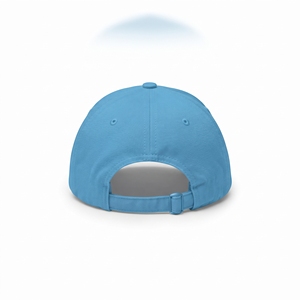 Gorra de Béisbol Bordada con Ojo de Halcón, Unisex, 6 Paneles, de Algodón, Ajustada, Estilo Casual, Color Azul, Logotipo Frontal - Product Image 2