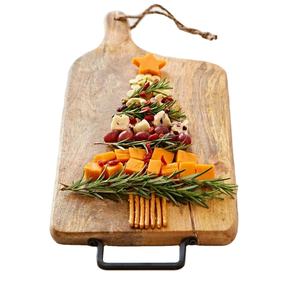 Juego de tabla de servir de madera Keuken de lujo personalizado para picar carne accesorios de madera a granel - Product Image 1