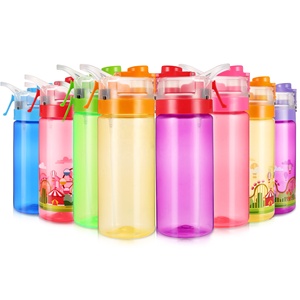 Botella de agua portátil para exteriores, función de niebla y sorbo, botella de plástico de 500ml - Product Image 5