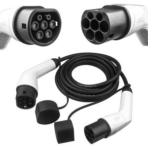 Cable de Extensión para Carga de Vehículos Eléctricos Tipo 2 a Tipo 2 IEC62196, Cable de Carga de 32A y 10m, Estándar Europeo, Portátil - Product Image 6