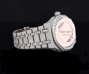 Reloj de Lujo de Alta Gama con Diamantes, Mecánico, VVS Moissanite, Estilo Hip Hop, Acero Inoxidable, Personalizado para Hombre y Mujer - Product Image 2