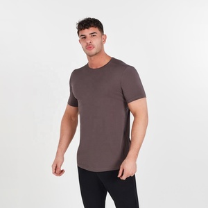 Camisetas de Algodón 100% para Hombre al por Mayor, Diseño Personalizado, Estilo Casual, Antiencogimiento, Dobladillo Curvo, Transpirables - Product Image 1