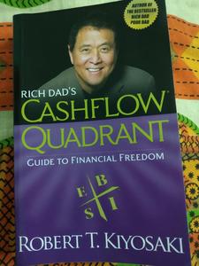 Rich Dad's CASHFLOW Quadrant by Robert T. Kiyosaki paperback <b>book</b> bestselling for adult - Product Image 1