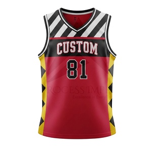 Maillot de basketball en gros avec logo personnalisé, impression par sublimation, uniforme athlétique respirant pour l'entraînement sportif en équipe - Product Image 1