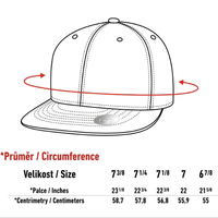 Casquette Snapback 6 Panneaux Noire et Bleue Contrastée Unisexe Style Décontracté Printemps-Été Chapeau en Sergé pour Adulte
