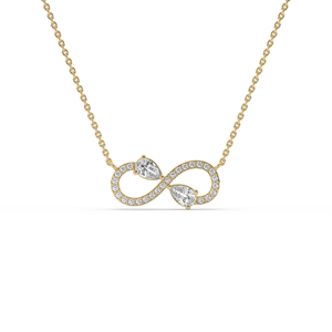 Elegant 0.71Ct Lab Grown Diamond <b>Pendant</b> Unique Lightweight Pear Brilliant Cut 14KT 10KT <b>Gold</b> Jewelry Luxury Design - Product Image 2