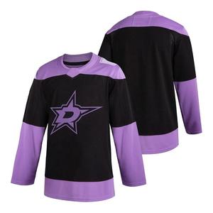 Camiseta Original de Hockey sobre Hielo Unisex, Manga Larga, Cuello Redondo, 100% Poliéster, Logotipo Sublimado, Corte Regular, Absorbe la Humedad, Marca Personalizada - Product Image 3