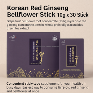 Bebida de raíz de hierbas coreana con extracto de ginseng y Doraji 30 bolsas líquidas para el bienestar - Product Image 2