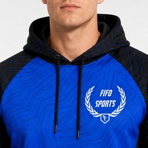 Sweat à capuche personnalisé pour homme, sublimation, streetwear haut de gamme, sweat à capuche pour homme avec impression intégrale vibrante, tissu léger - Product Image 5