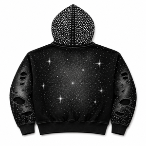 Sudaderas con Capucha Personalizadas al por Mayor para el Espíritu Escolar, Sudadera con Capucha Bordada Personalizada para Uniformes Escolares de EE. UU., Suministro OEM - Product Image 2