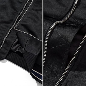 Custom Logo USA Satin <b>Varsity</b> <b>Jacket</b> <b>Men</b> <b>Bomber</b> <b>Jacket</b> High Quality Sportswear Manufacturer Bulk Order Supplier - Product Image 6